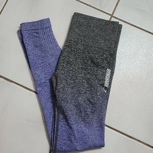 Gymshark seamless indigo ombré leggings